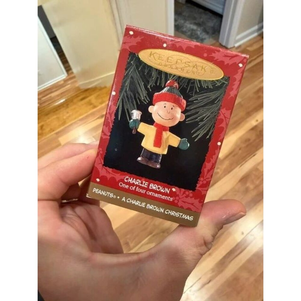 Hallmark A Charlie Brown Christmas Charlie Brown Ornament 30th Anniversary Peanu